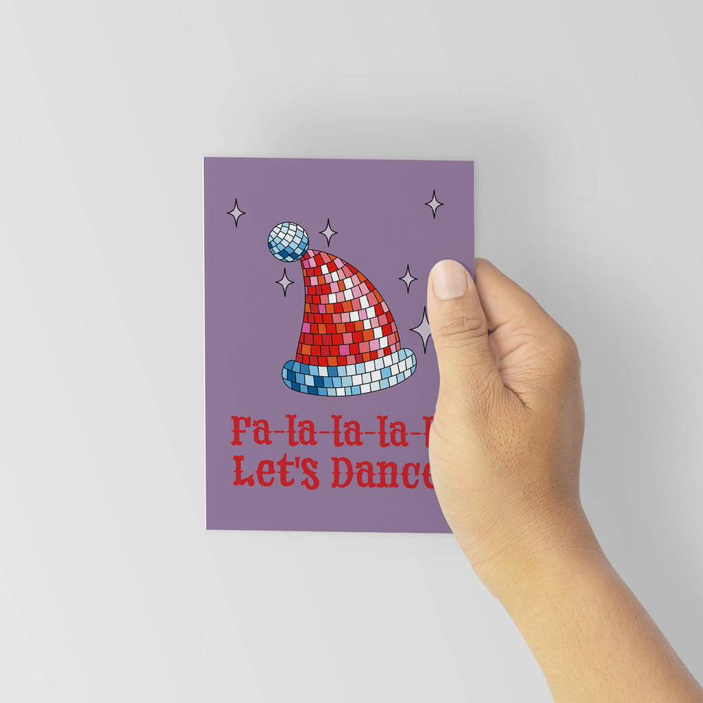 Disco Ball Christmas Cards, Set of 24