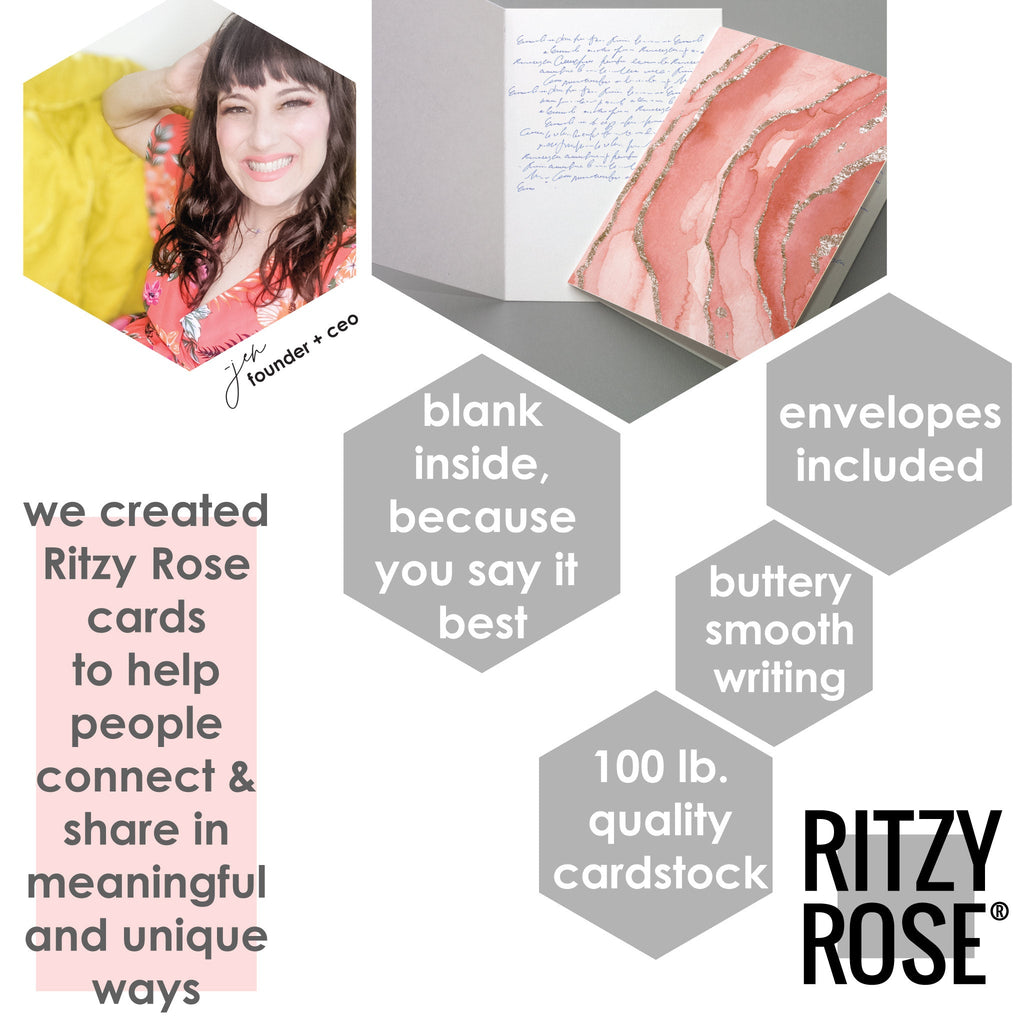 Disco Ball Christmas Cards, Set of 24