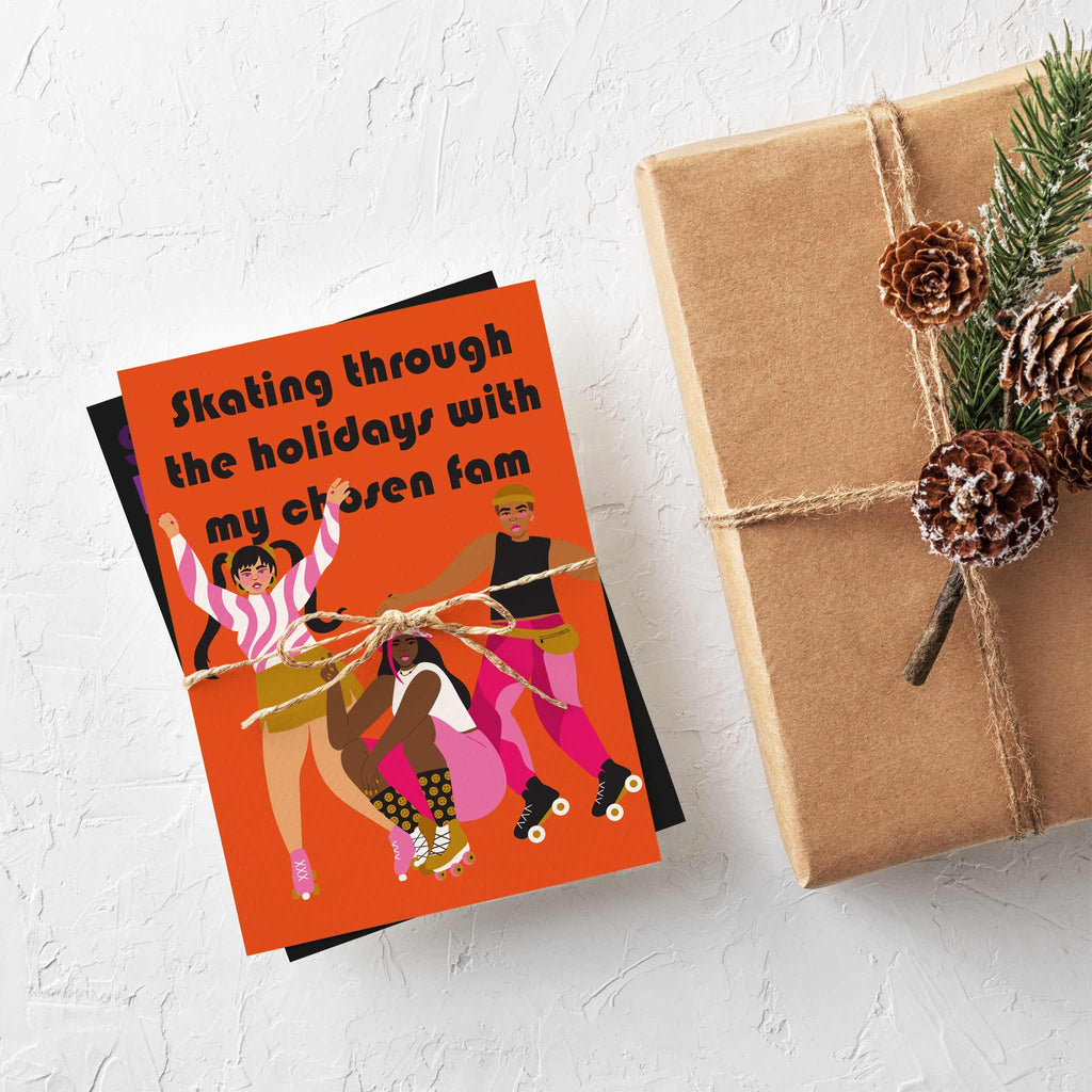 Rainbow LGBTQ+ Christmas Cards, Set of 24