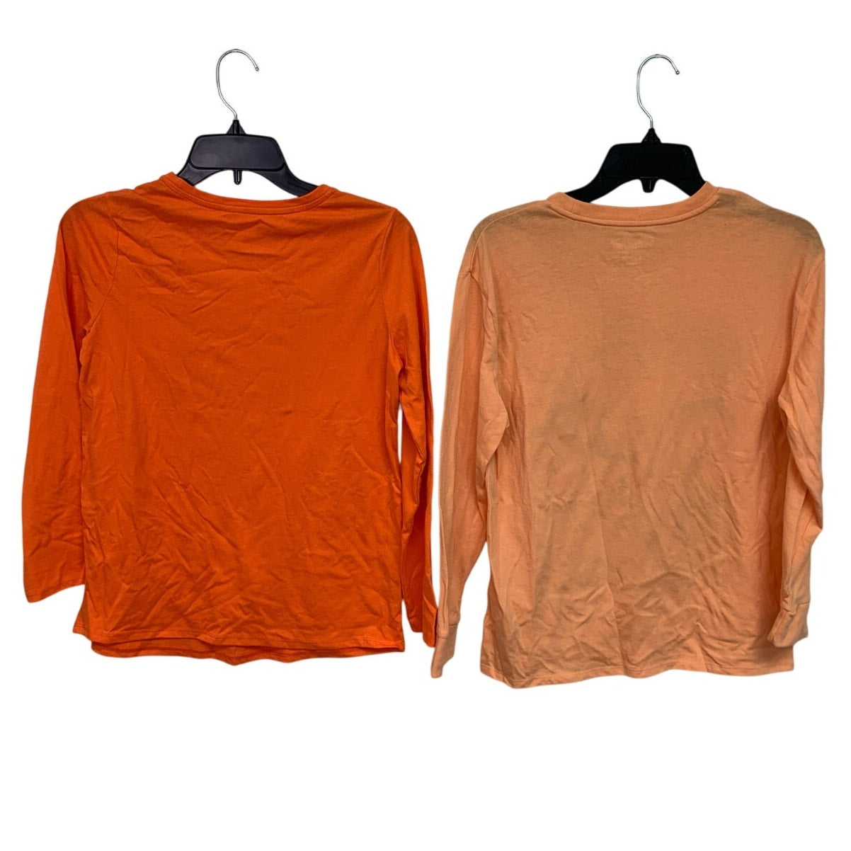 Lot of 2 Cat & Jack Art Class Girls Large Peanuts Long Sleeve Halloween T Shirts