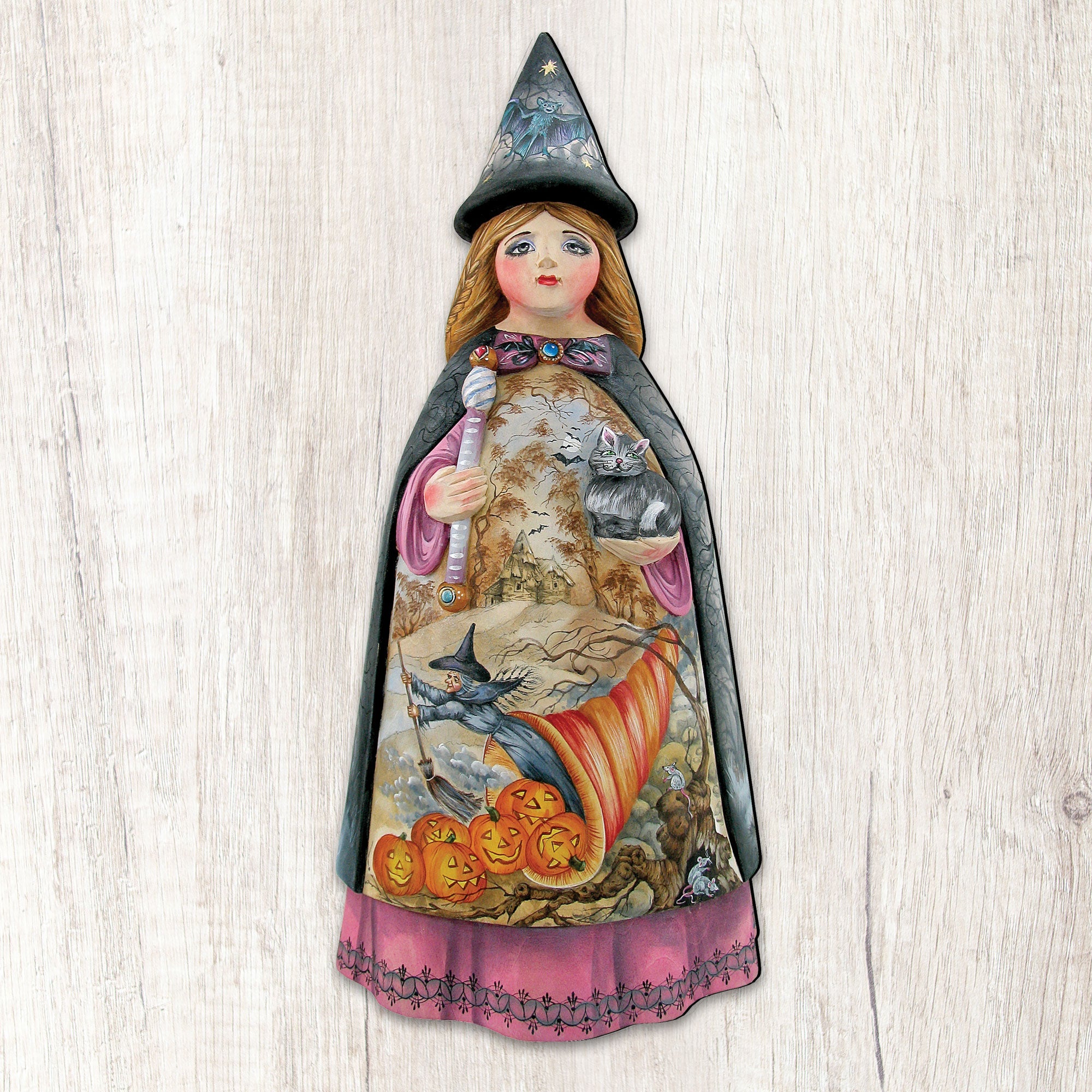 Witch Halloween Door Decor by G. DeBrekht - Thanksgiving Halloween Decor - 8114170H