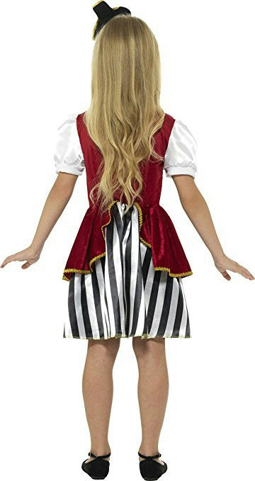 Smiffy's Girls Deluxe Pirate Girl Fancy Dress Child Costume Sz Large