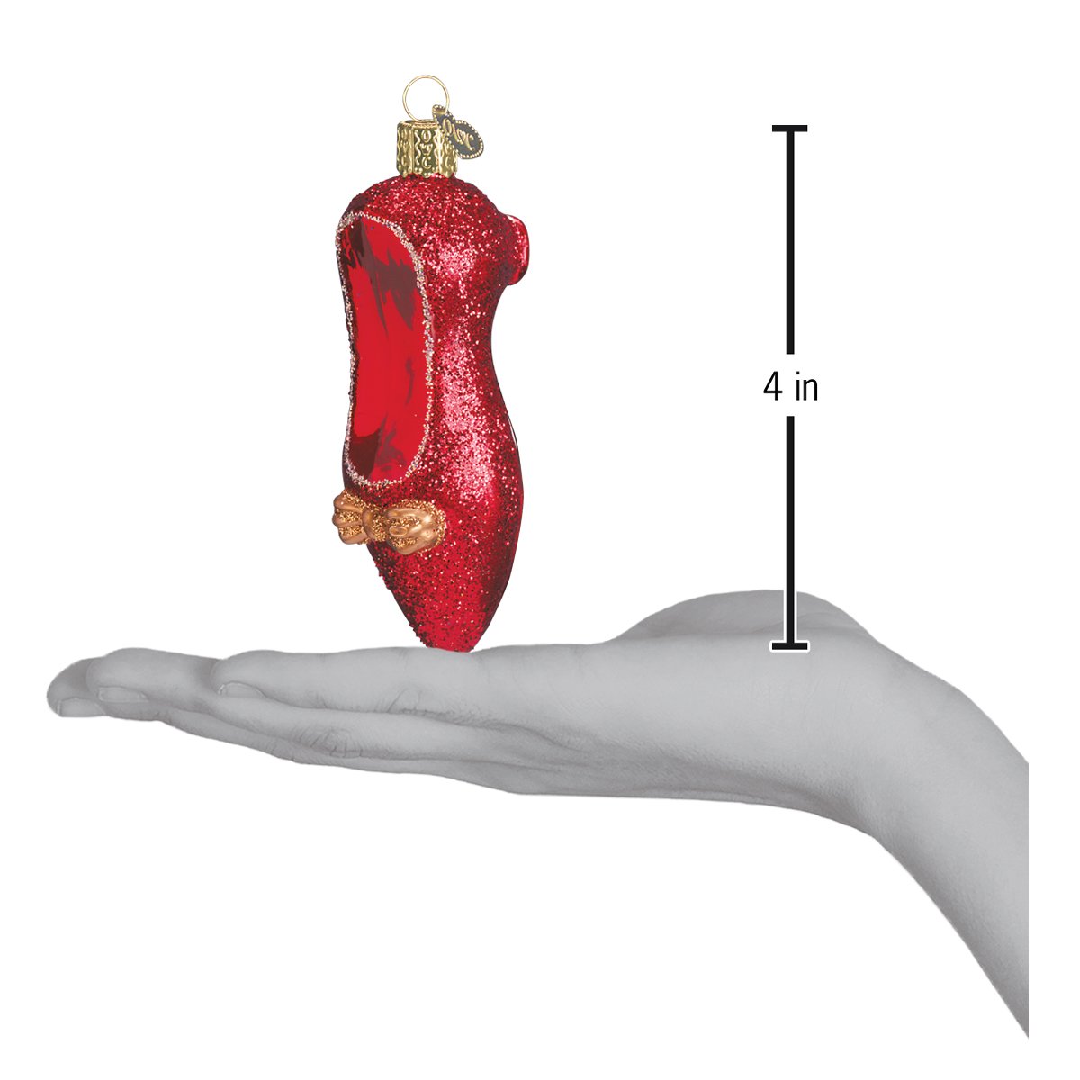 Red Slipper Ornament