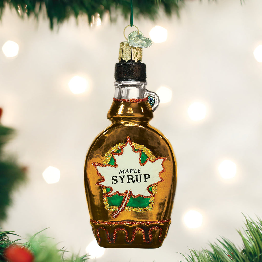 Maple Syrup Ornament