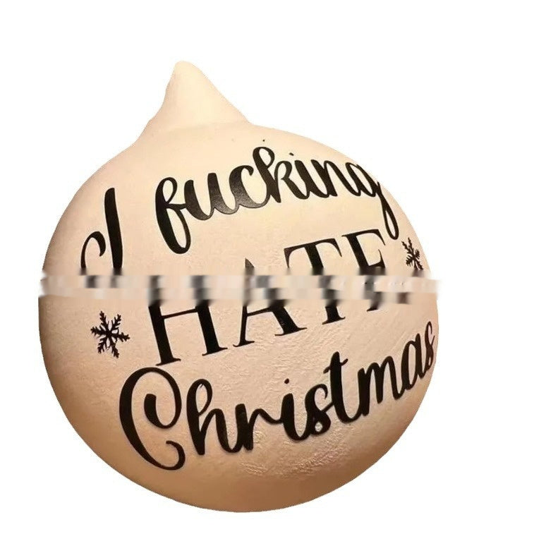 Holiday Christmas Ball Prank Decorations