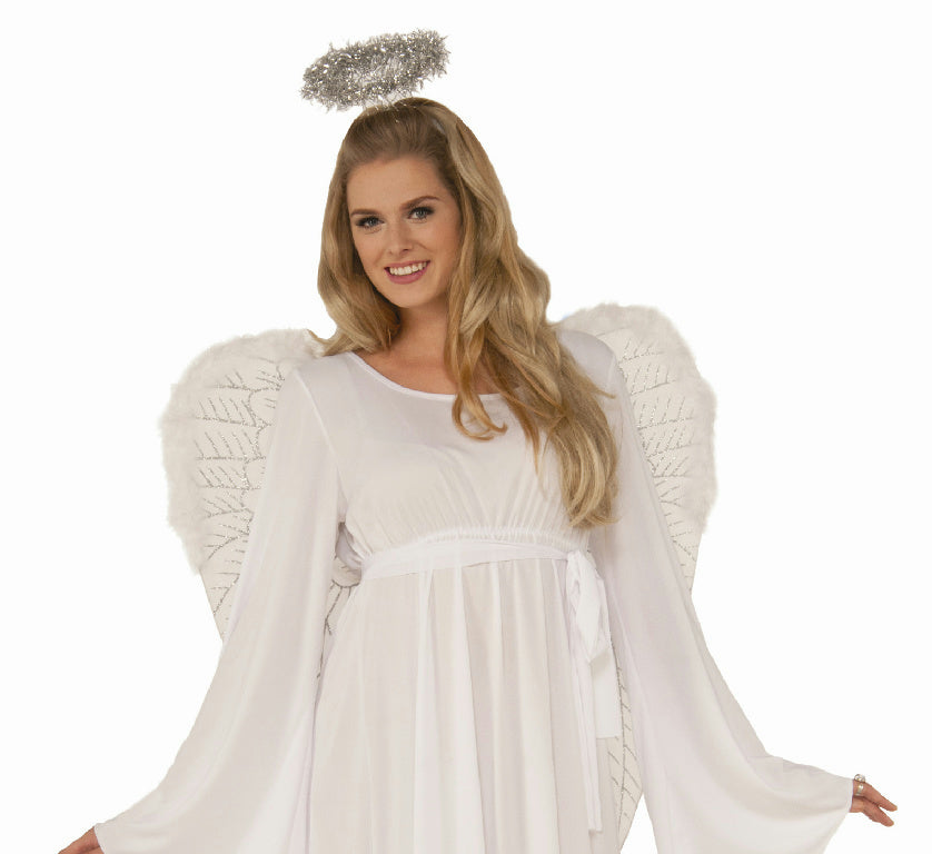 Angel Adult Value White Dress Standard Costume 14/16
