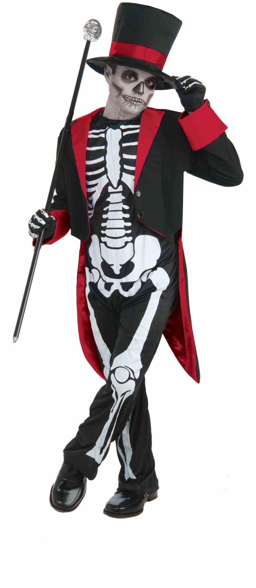 Mister Bone Jangles Skeleton Dapper Child Costume Size Small