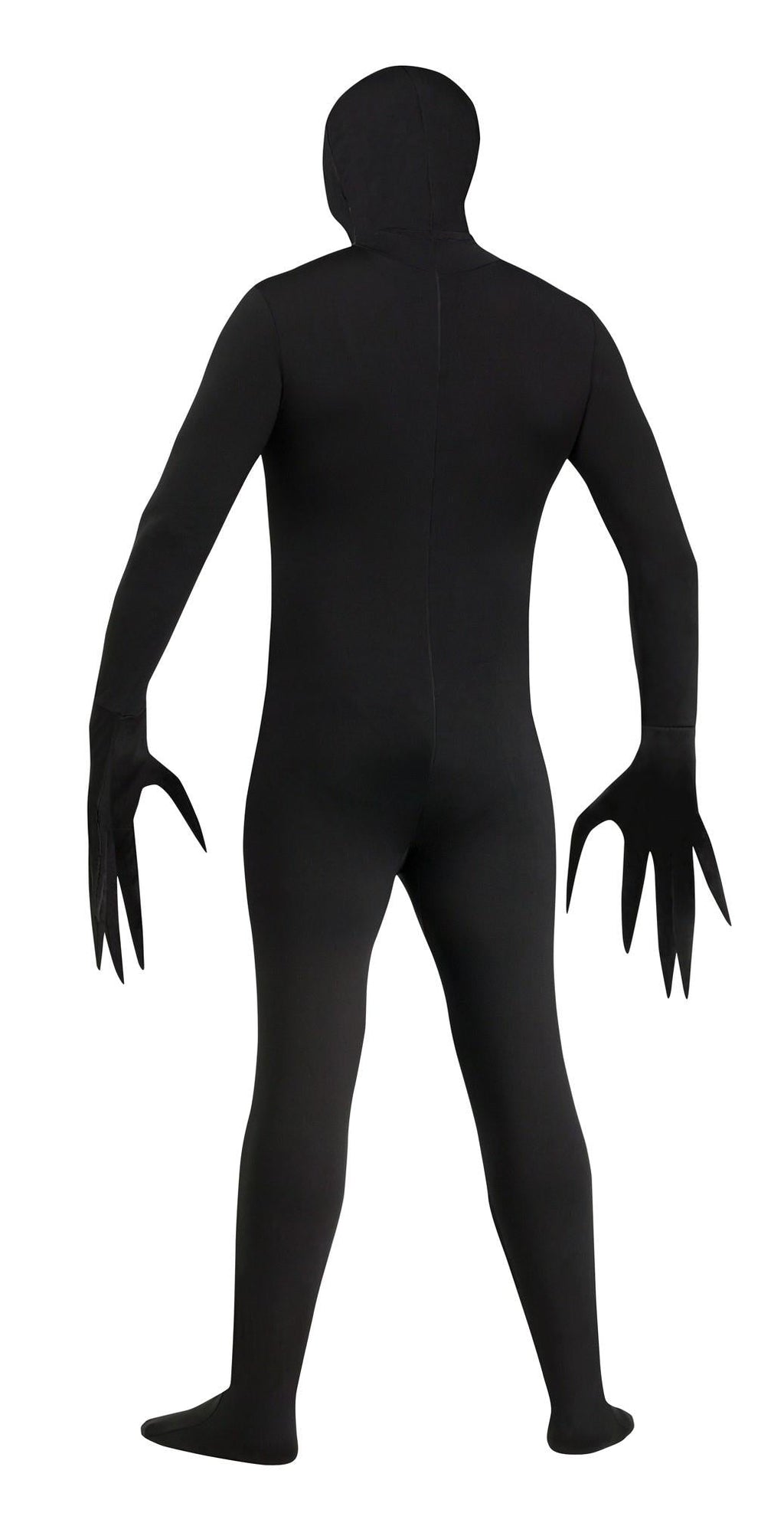 Fade Eye Shadow Demon Black Skin Suit Adult Costume