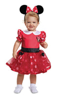 Red Disney Minnie Mouse Mickey Toddler Costume Size 12-18 Months