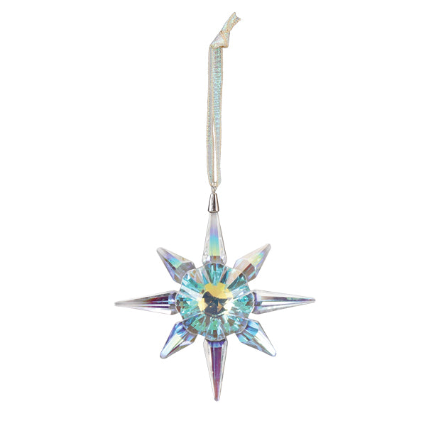 Radiant Crystal Starflake Ornament