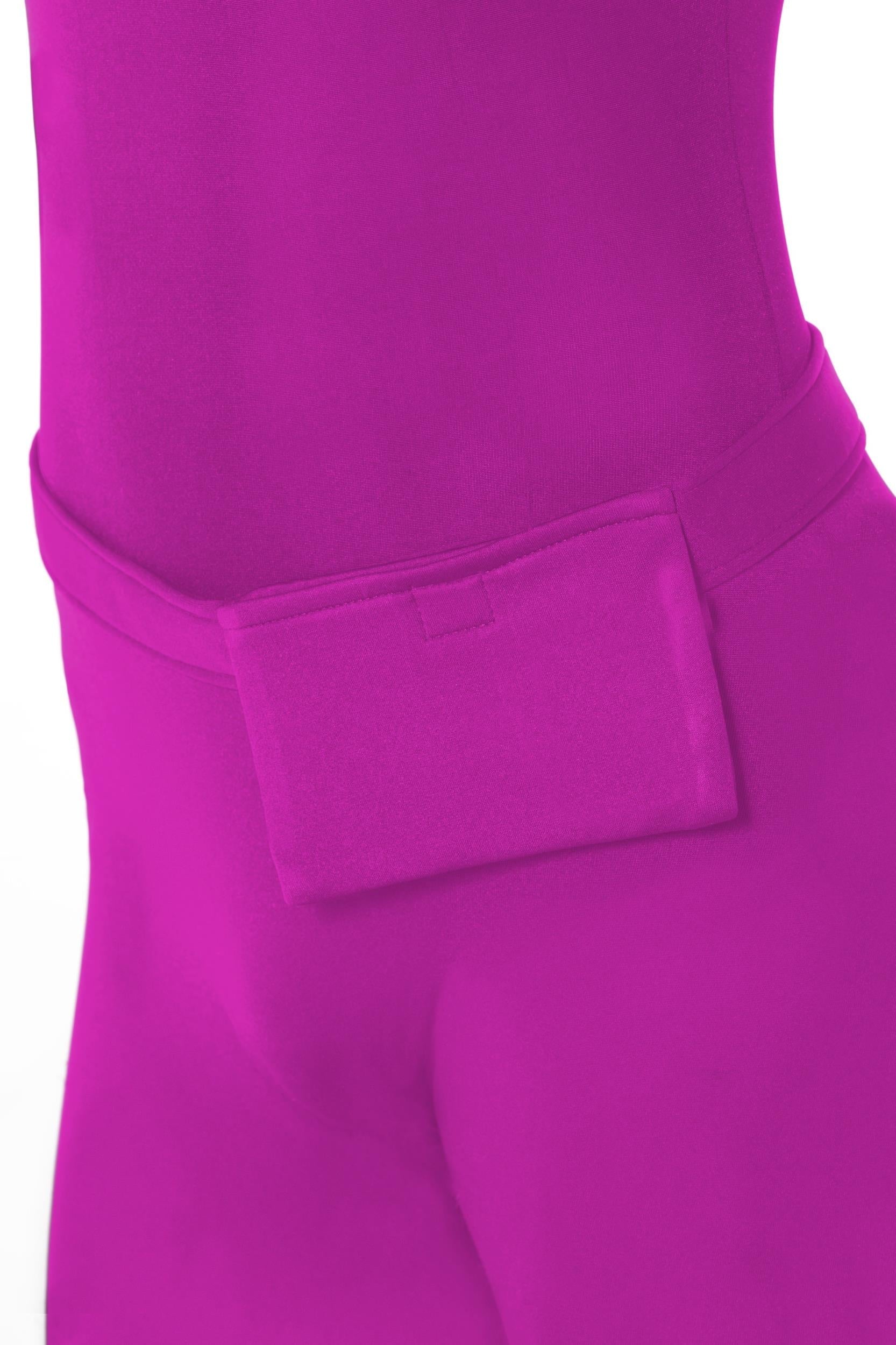 Pink Second Skin Suit Adult Costume Large