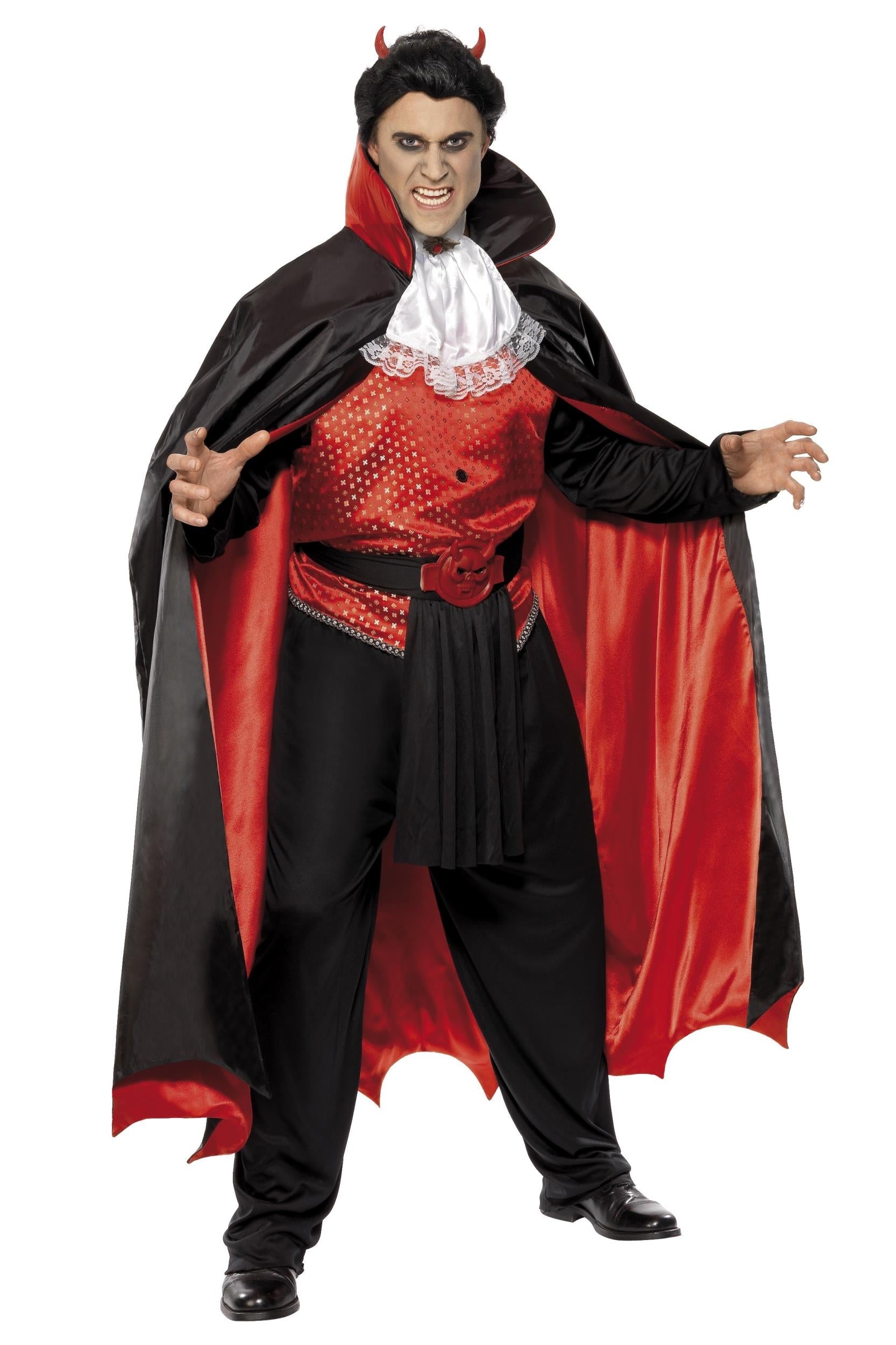 Reversible Vampire/Skeleton Adult Costume Medium 38-40