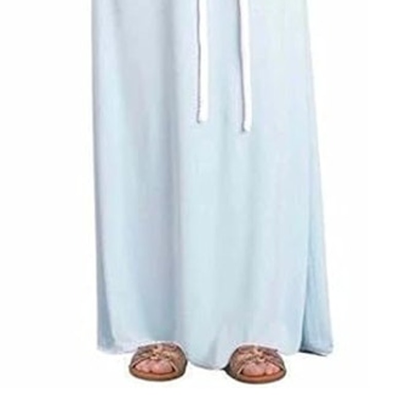 Rubies Womens Size 8/10 Lady Of Faith Mary Halloween Blue Dress Adult Costume