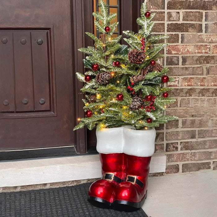 36'' Lighted Artificial Pine Christmas Tree
