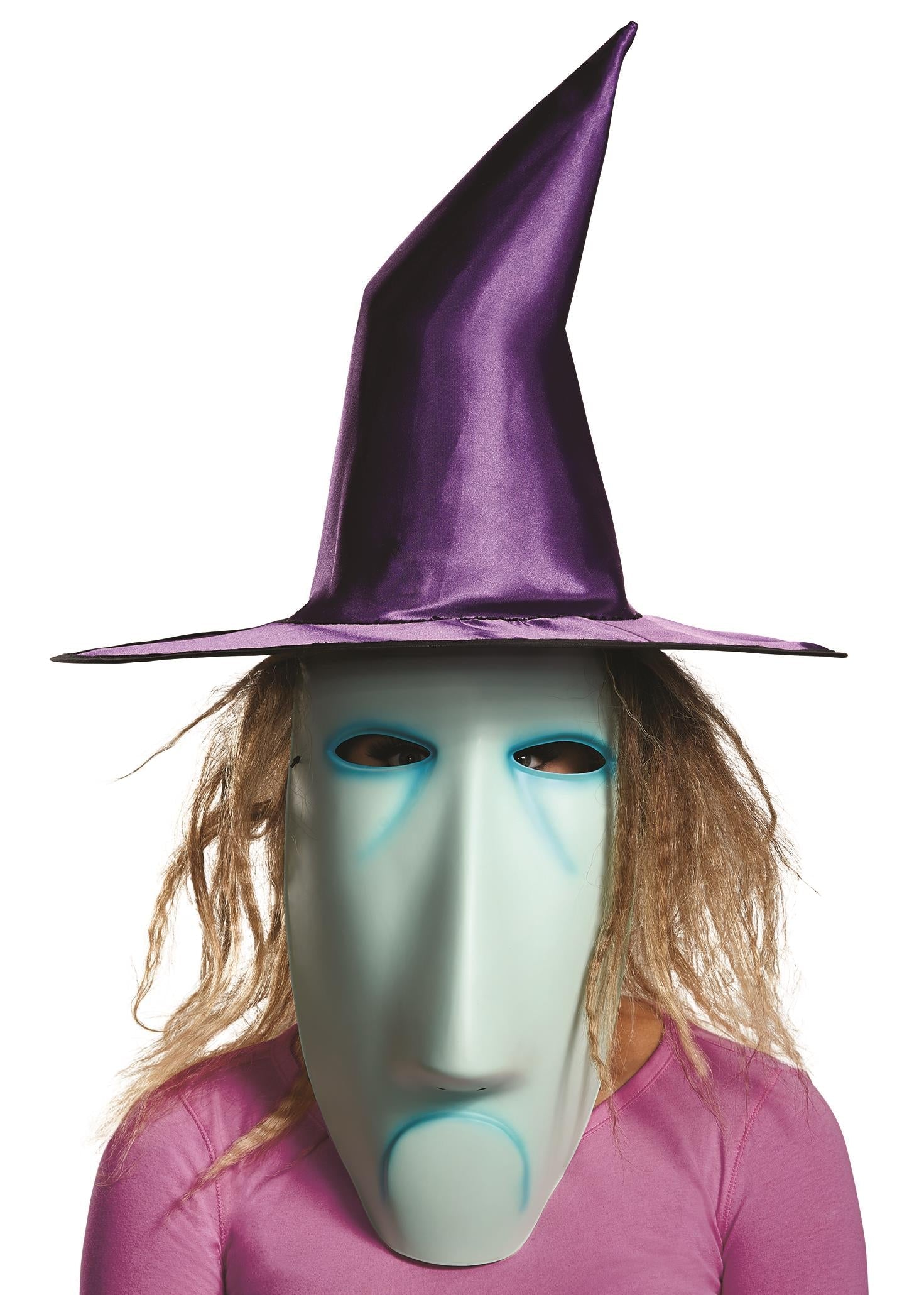 Disney Nightmare Before Christmas Blue Shock Frown Mask