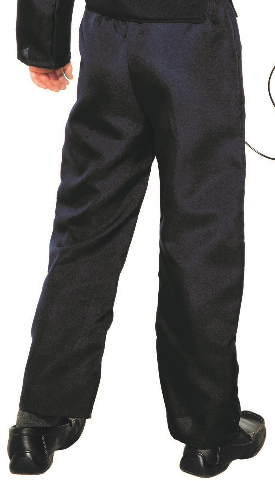 Police Swat Navy Blue Jumpsuit Costume Small 4-6