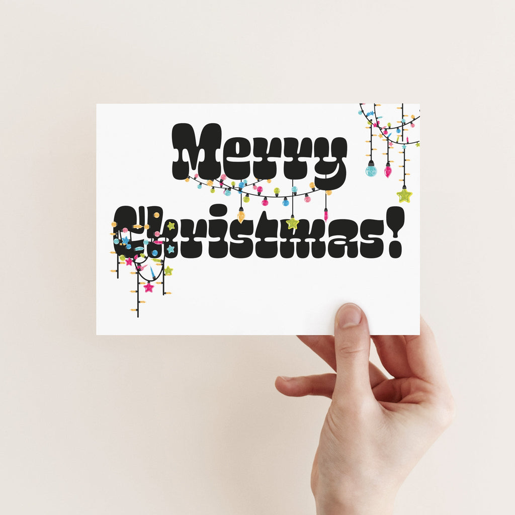 Merry Christmas Greeting Cards, Set of 24