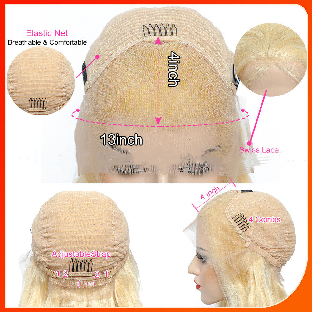 Real Wig Straight Frontal Lace