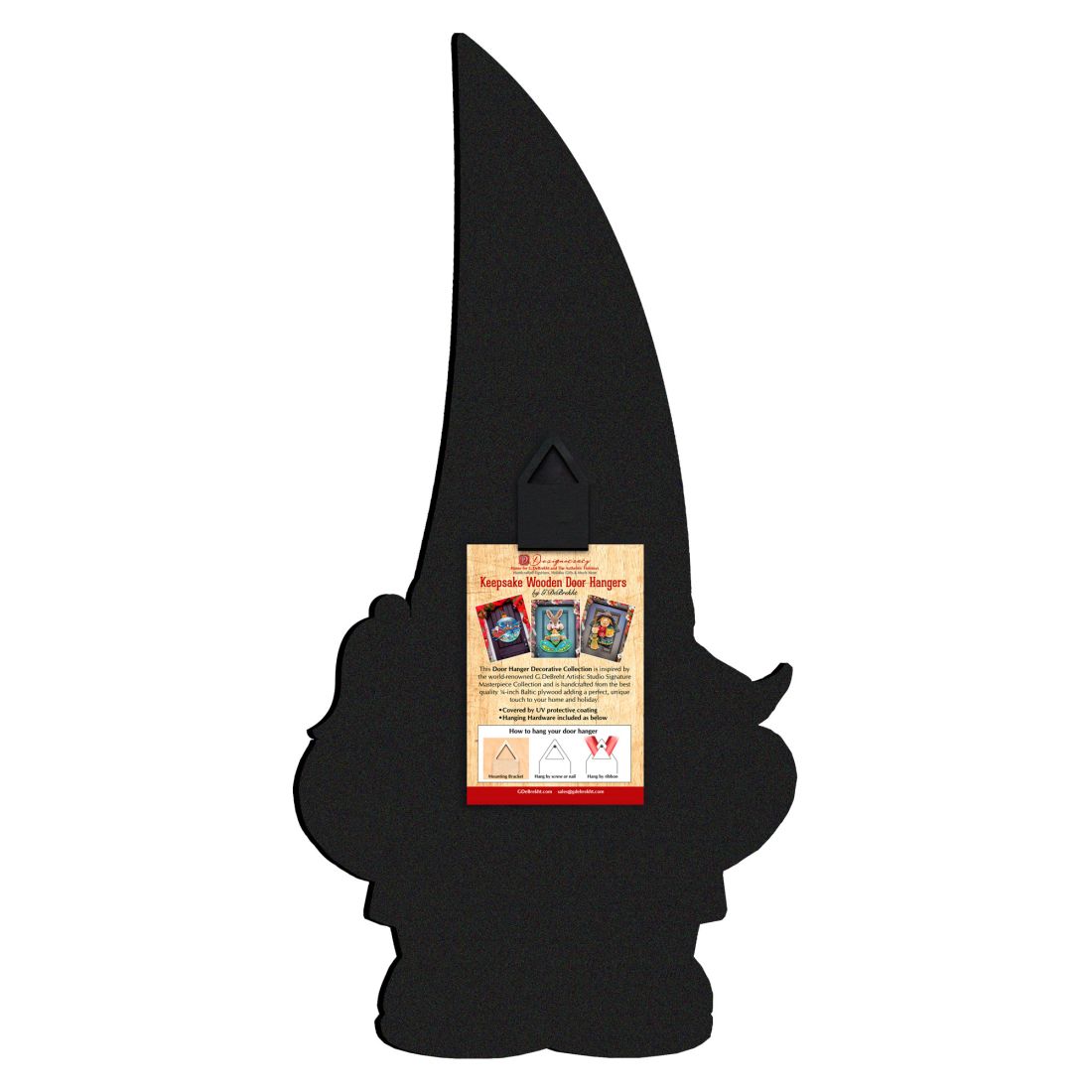Halloween Gnome Door Decor by G. DeBrekht - Thanksgiving Halloween Decor - 8611016H