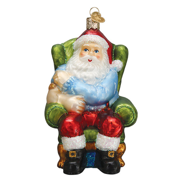 Santa Claus Vaccinated Ornament