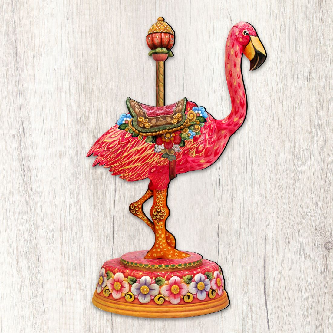 Christmas Holiday Outdoor Decor Large Ornament by G. DeBrekht - Carousel Holiday Decor - 8114035M