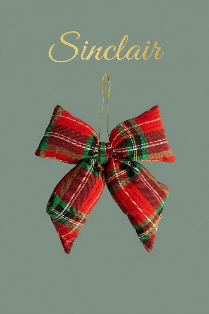 Bow Ornament, 2 Style Options