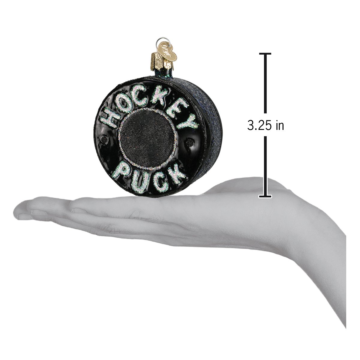 Hockey Puck Ornament