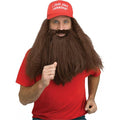 I Felt Like Running! Forrest Gump  Hat with Attached Hair and Beard