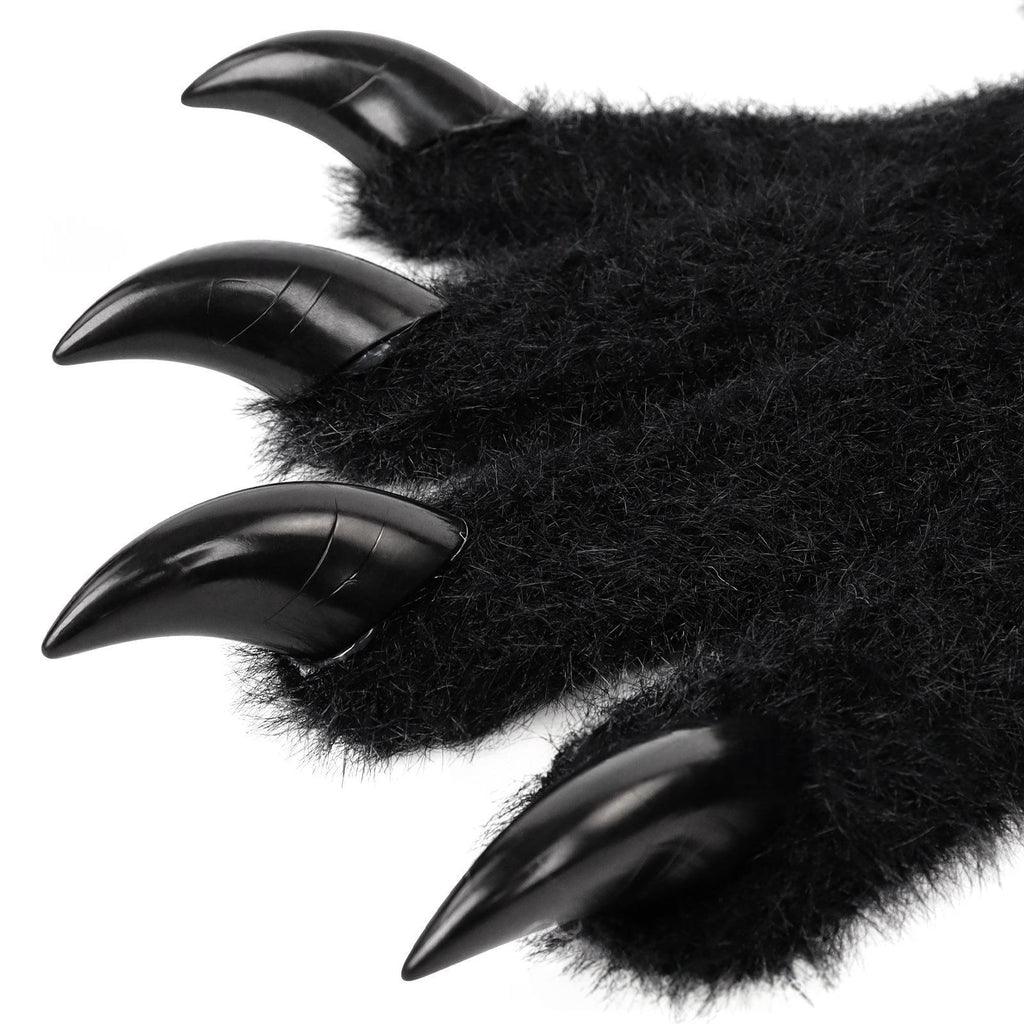 Halloween Silicone Meat Mat Long Gloves
