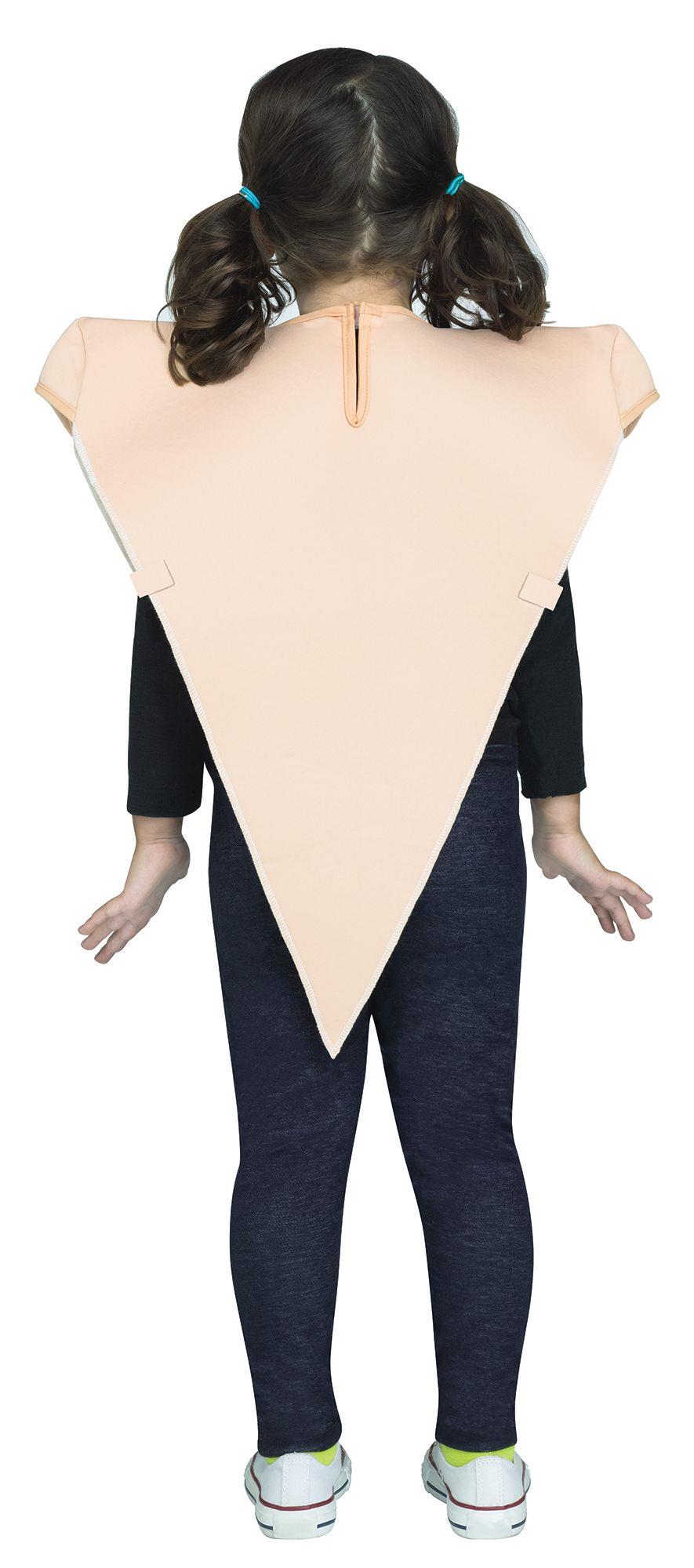 Fun World Toddler Pizza Slice Foam Tunic Costume 3T-4T