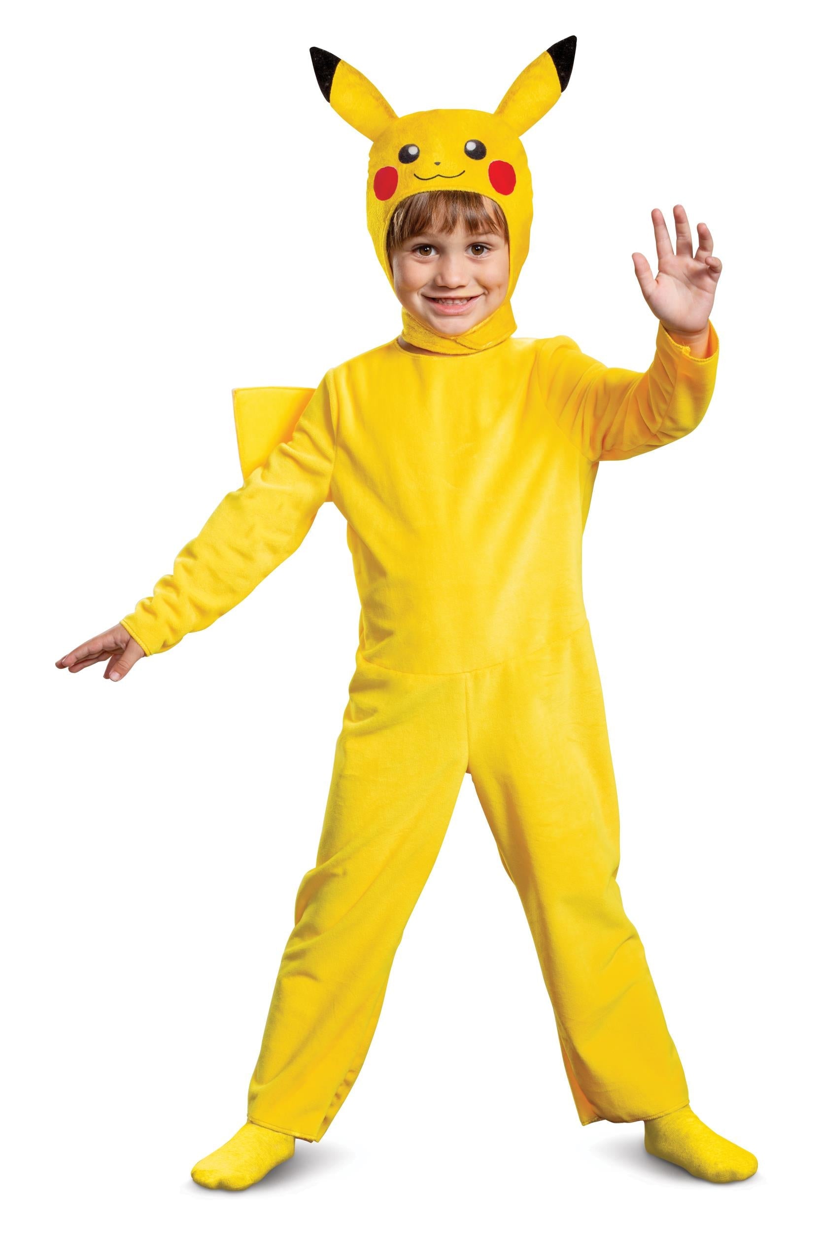 Pokmon Pikachu Yellow Toddler Costume Size 3T-4T