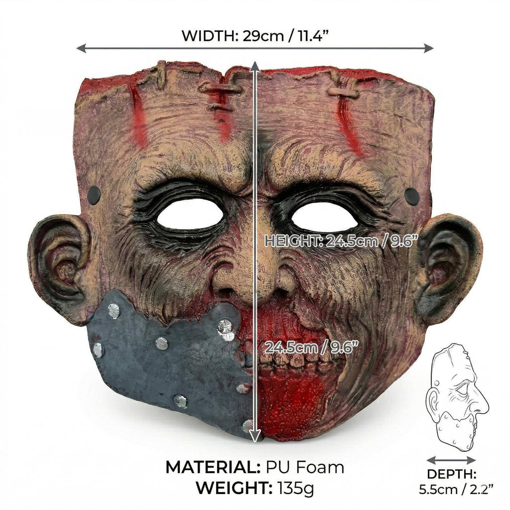 Halloween Zombie Horror Mask Decoration