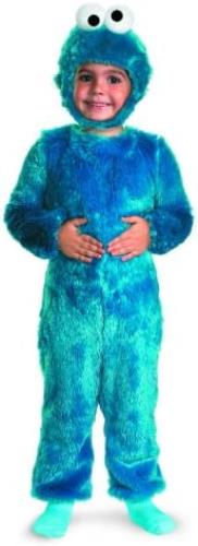 Cookie Monster Sesame Street High Quality Toddler Costume X-Small 3T-4T