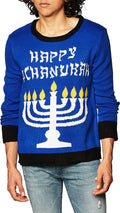 Chanukah Hanukkah Ugly Christmas Sweater Holiday Festive Large