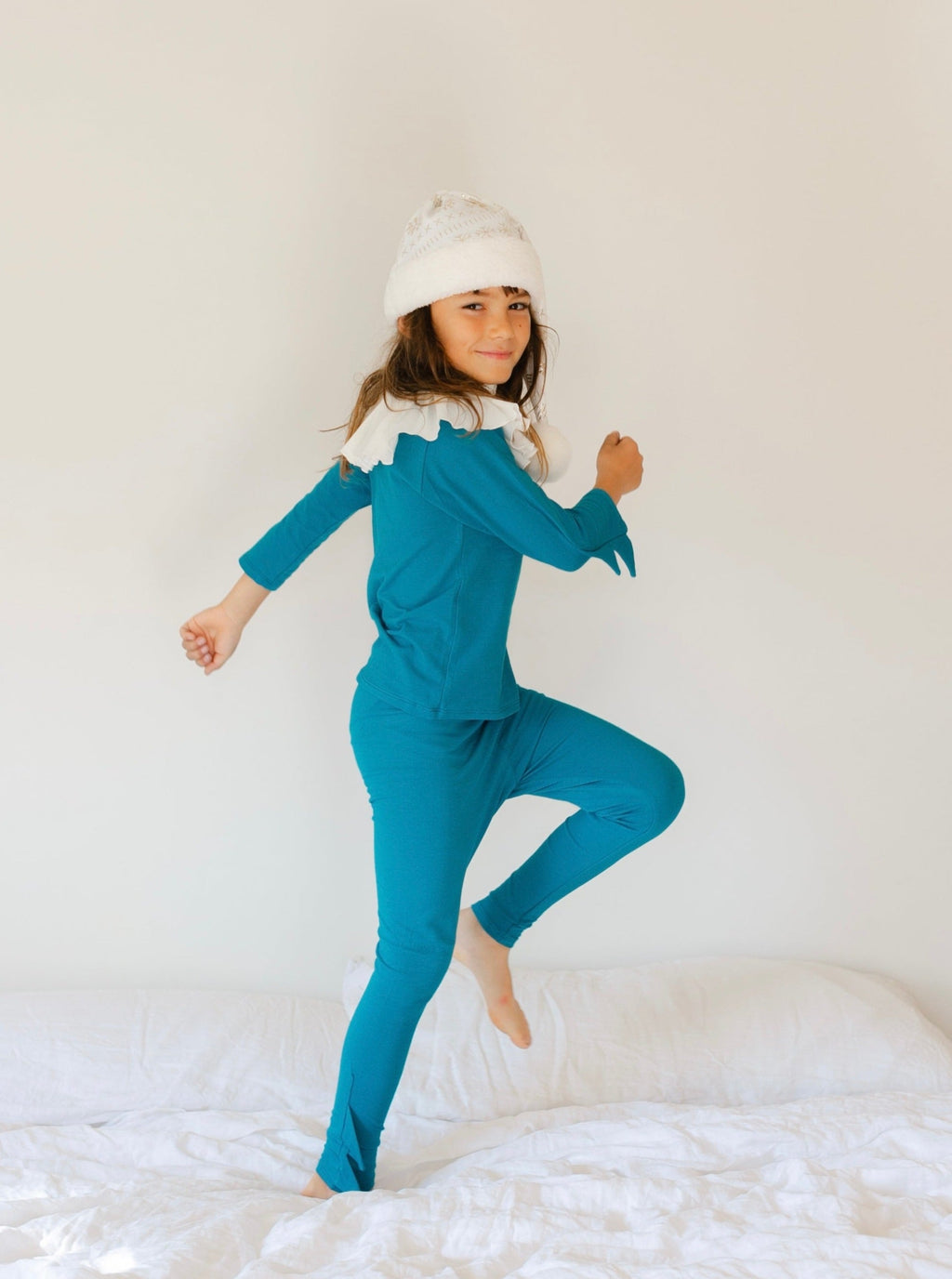 Jade Holiday Elf Costume- Christmas Gift for Kids - Cozy Cotton Stocking Stuffer