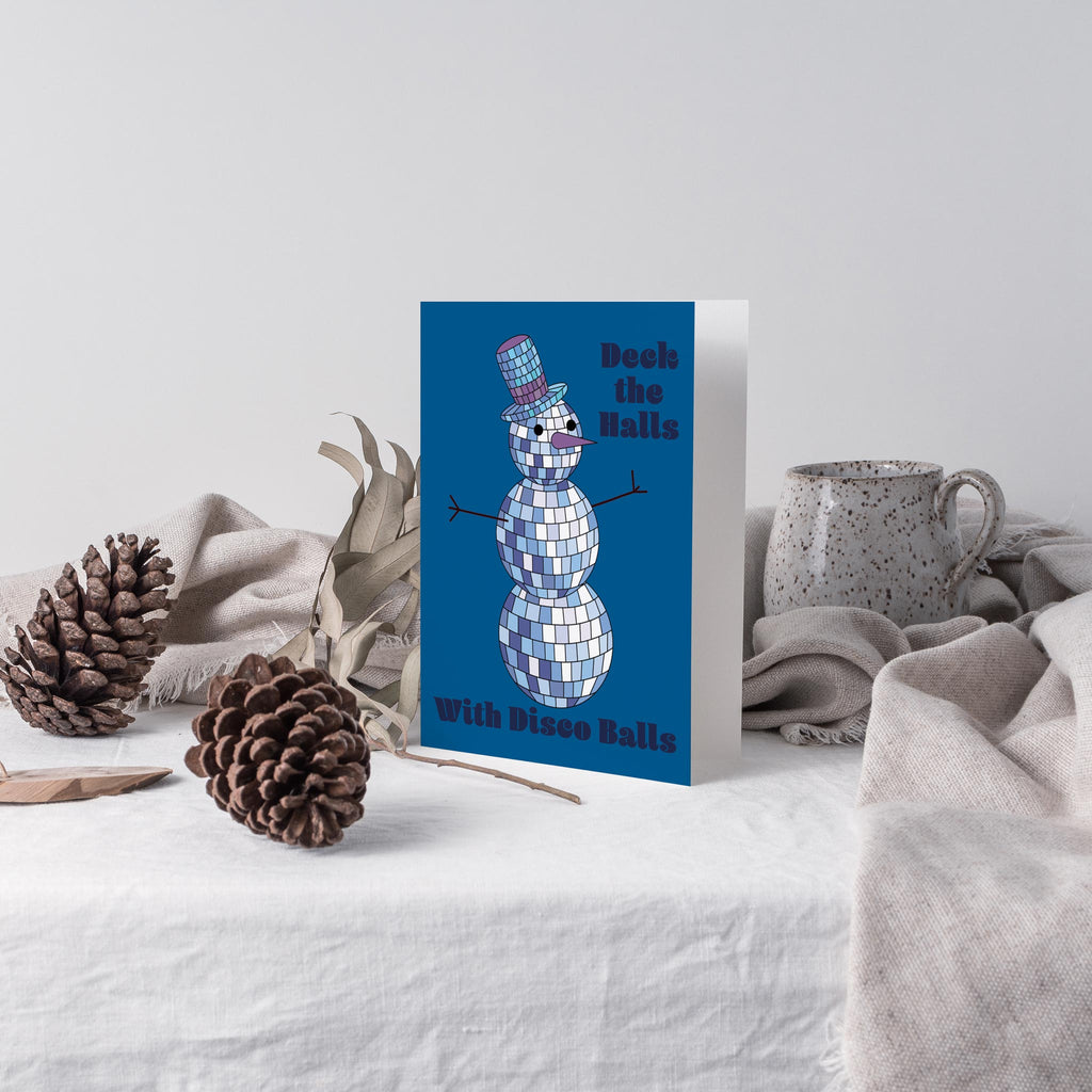 Disco Ball Christmas Cards, Set of 24