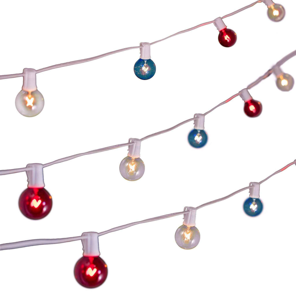 4th Of July G50 Light Bulbs