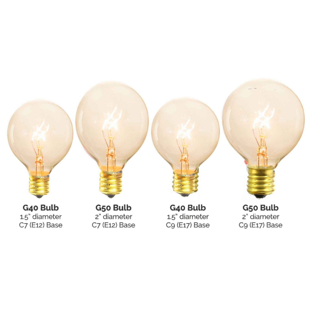 4th Of July G50 Light Bulbs