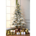 White Fir Artificial Christmas Tree With 120 LEDs