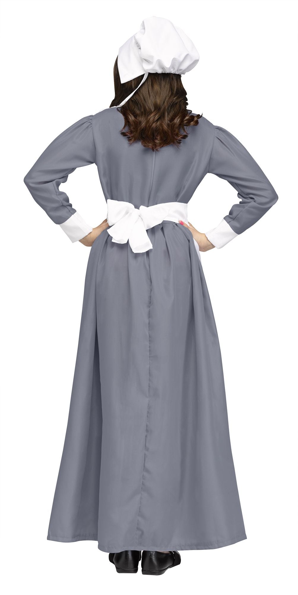 Pilgrim Girl Thanksgiving Colonial Child Costume Medium 8-10