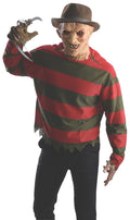 Freddy Krueger Costume Sweater and Mask Size Standard