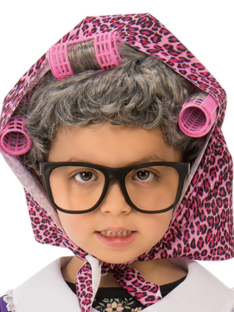 Little Old Woman 100 Days Of School Child's Costume Size Small 4-6