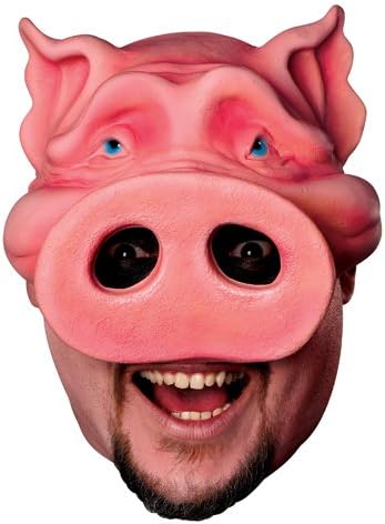 Pig Boy Chinless Half Mask