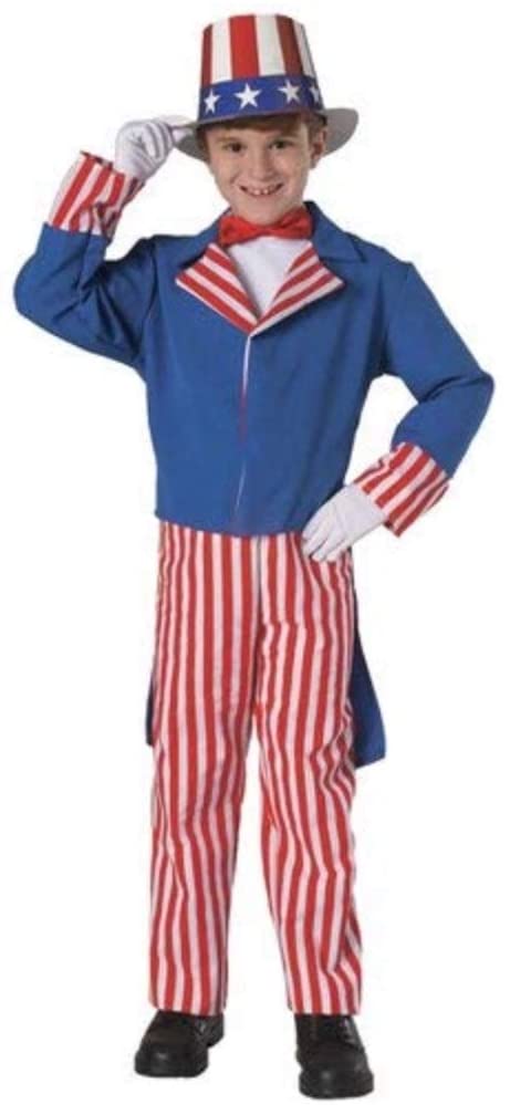 Rubie's Deluxe Uncle Sam Child's Costume - Small