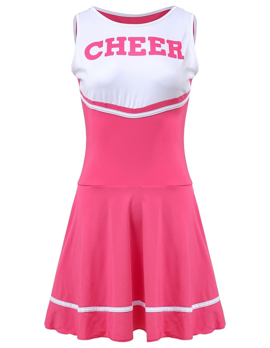 Cheerleader Costume Uniform - Women's Musical Dance Outfit with Multiple Colors