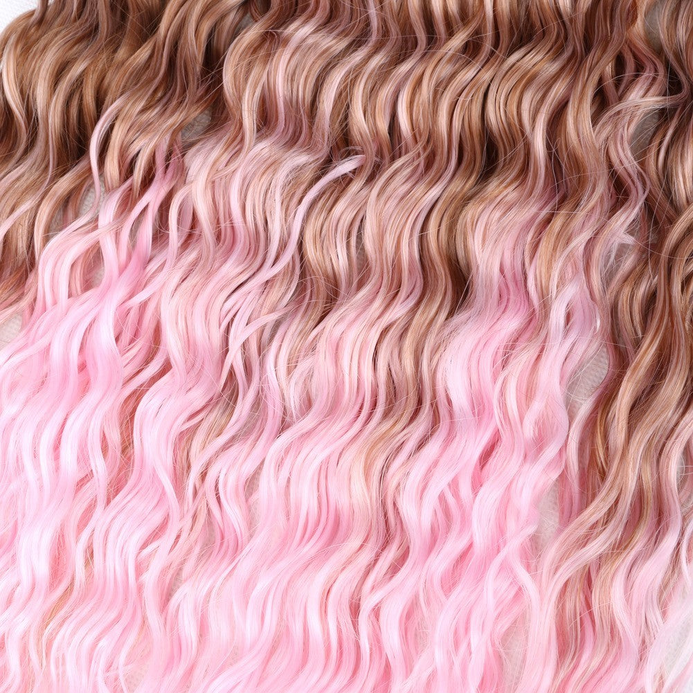 European  American Russian Chemical Fiber Wigs