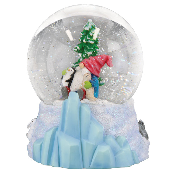 Winter Arctic Gnome Snow Globe