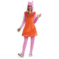 Peppa Pig Mummy Pig Deluxe Costume Dress for Women Small 4-6