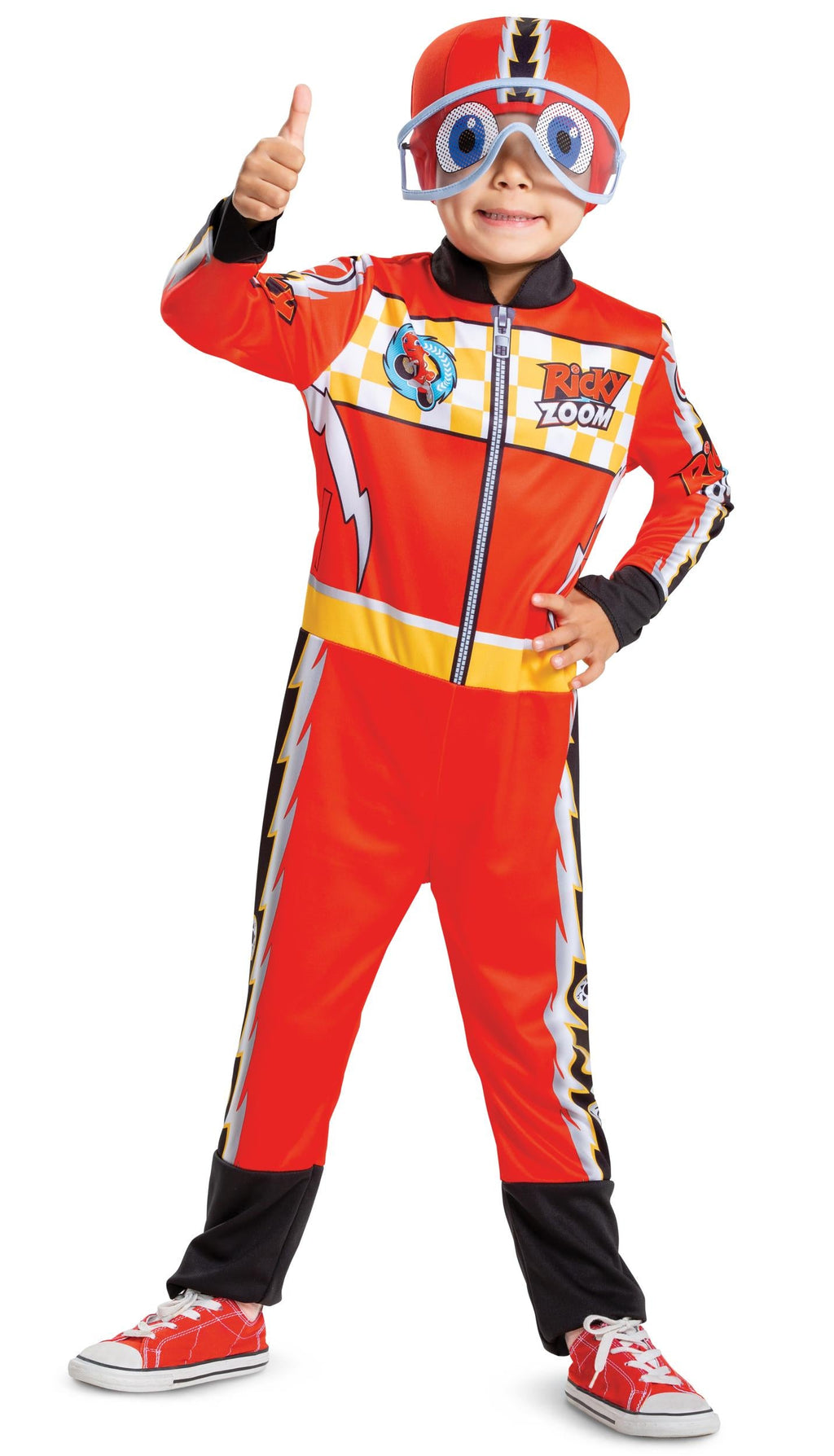 Ricky Zoom Jumpsuit Child Costume Toddler 3T-4T