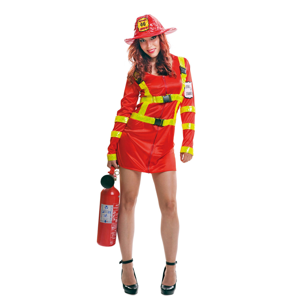 Firefighter Dress Adult Costume Medium/Large